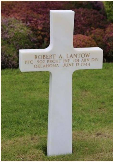 lantow robert a tombe