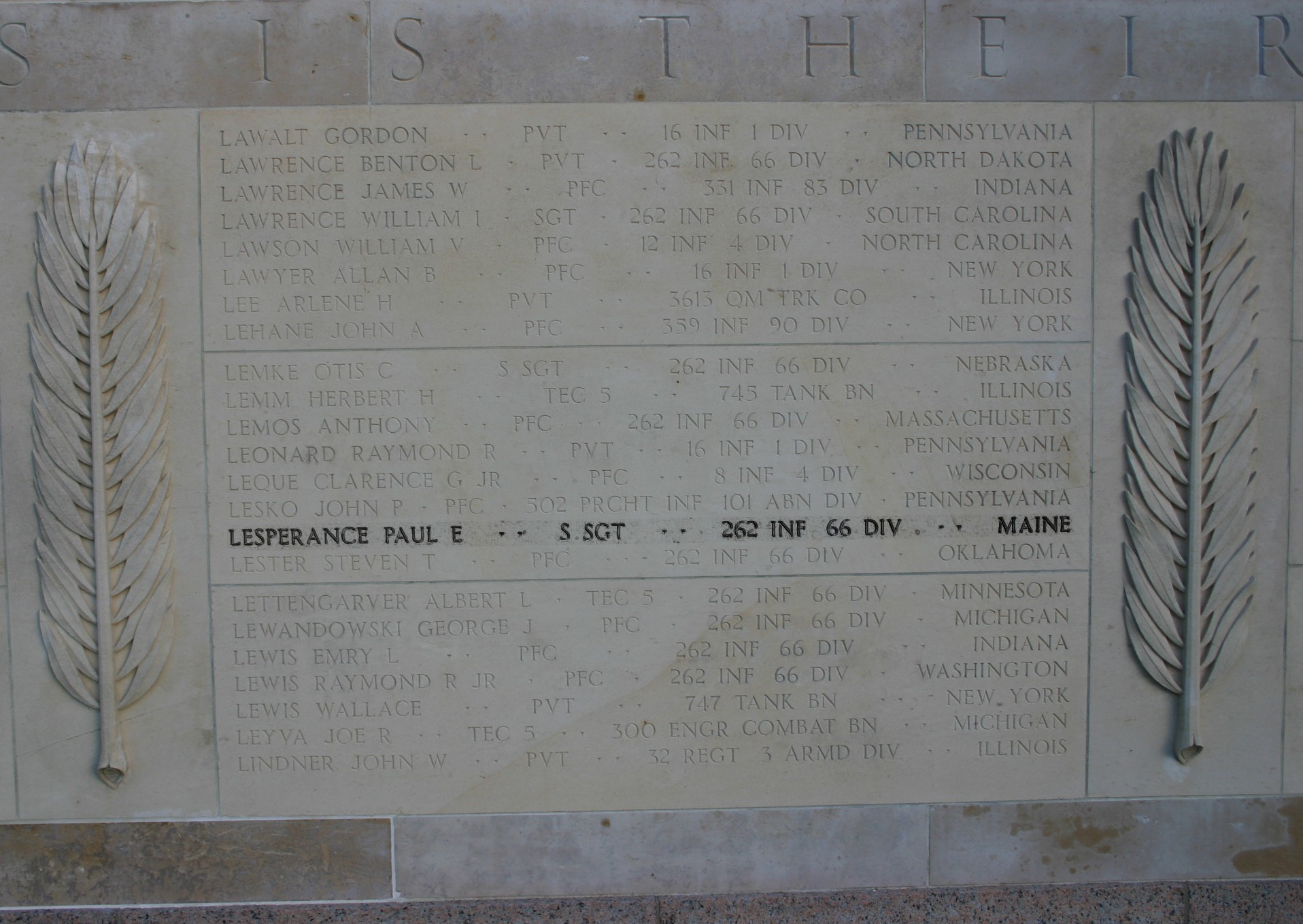 lesperance paul e