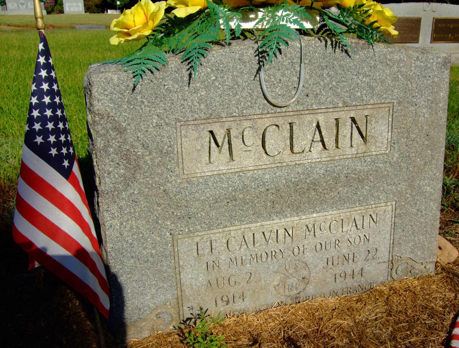 McCLAIN Lee Calvin