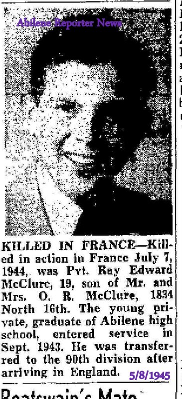 McClure ray presse