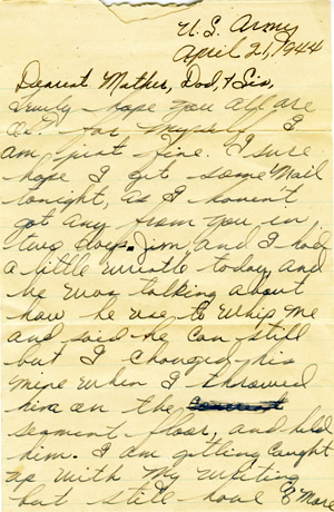 lettre de clarence
