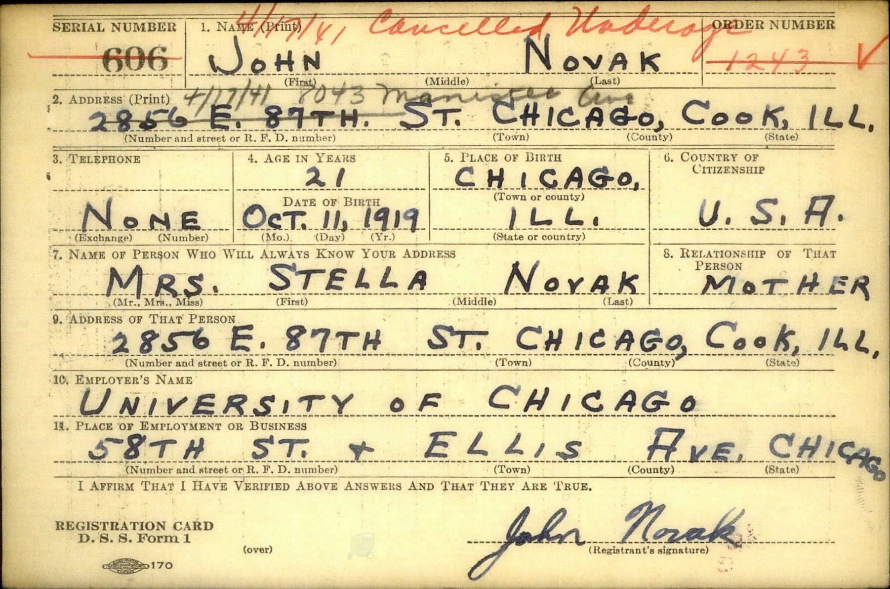 NOVAK John - 313 IR 79 ID