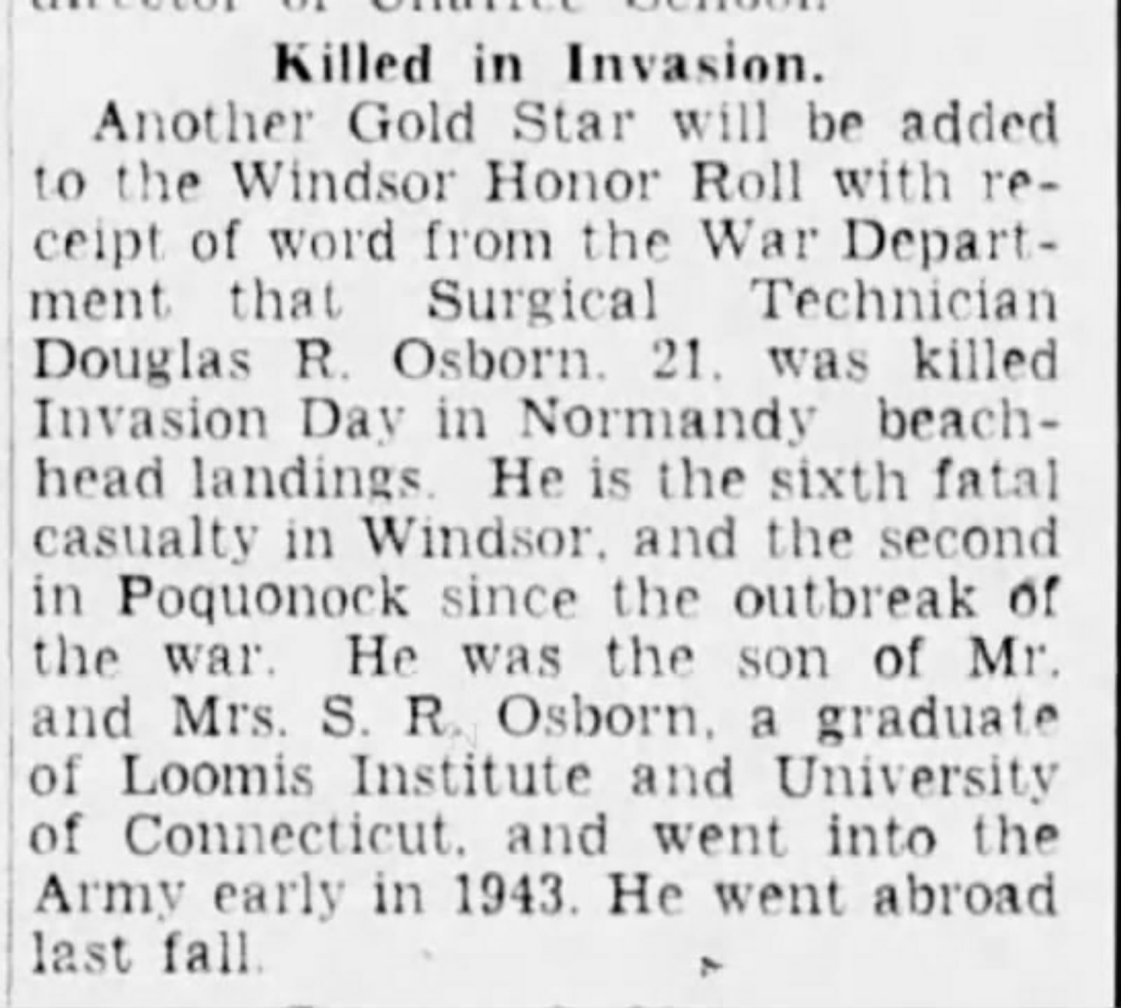 osborn douglas  