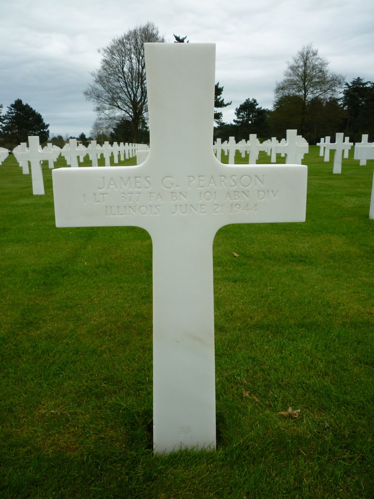 Pearson James G tombe