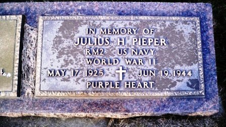 pieper julius h stele