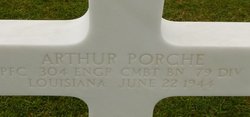 porche arthur tombe