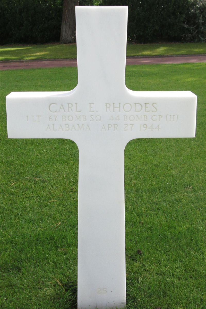 RHODES Carl E  