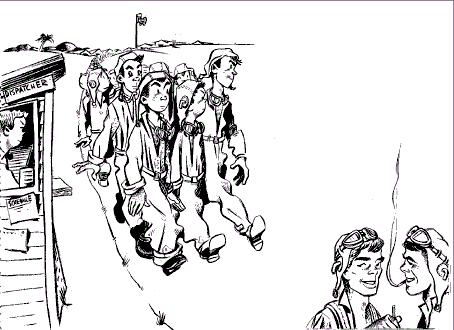 Dessin de George Rarey