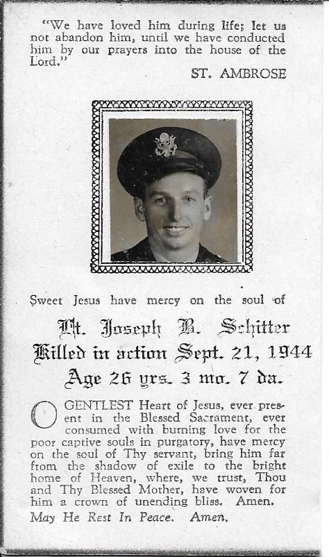SCHITTER Joseph B