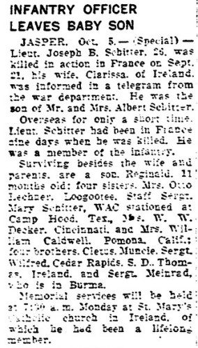 SCHITTER Joseph B