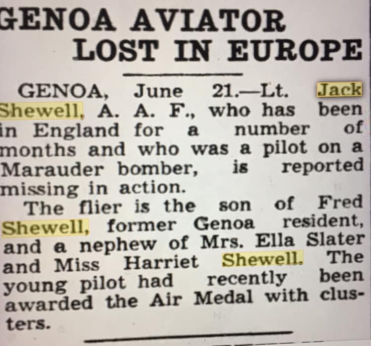 SHEWELL Jack C presse