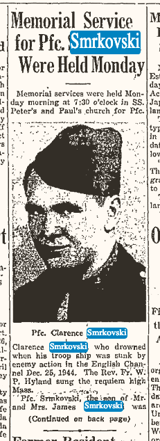 SMRKOVSKI Clarence C presse