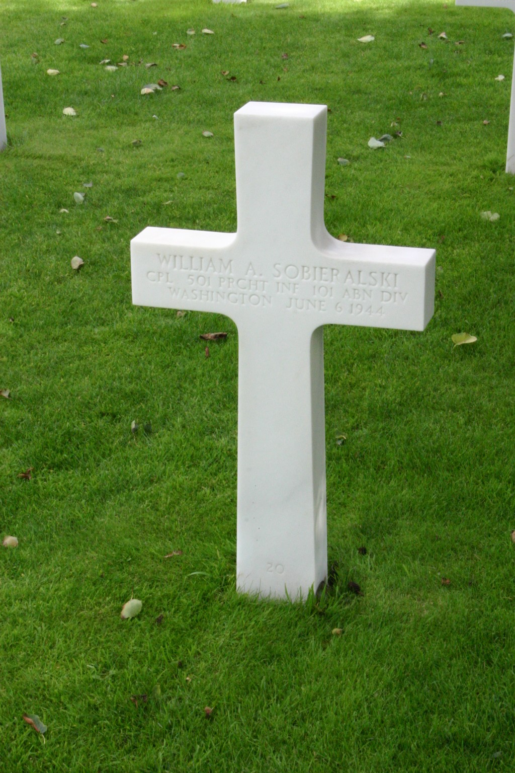 sobieralski william a tombe