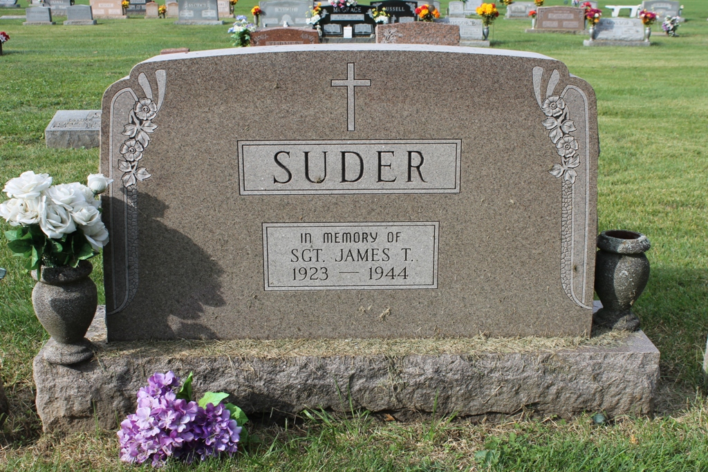Pierre Tombale de James SUDER
