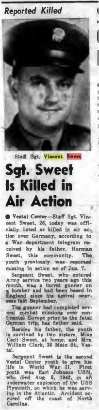 sweet vincent s