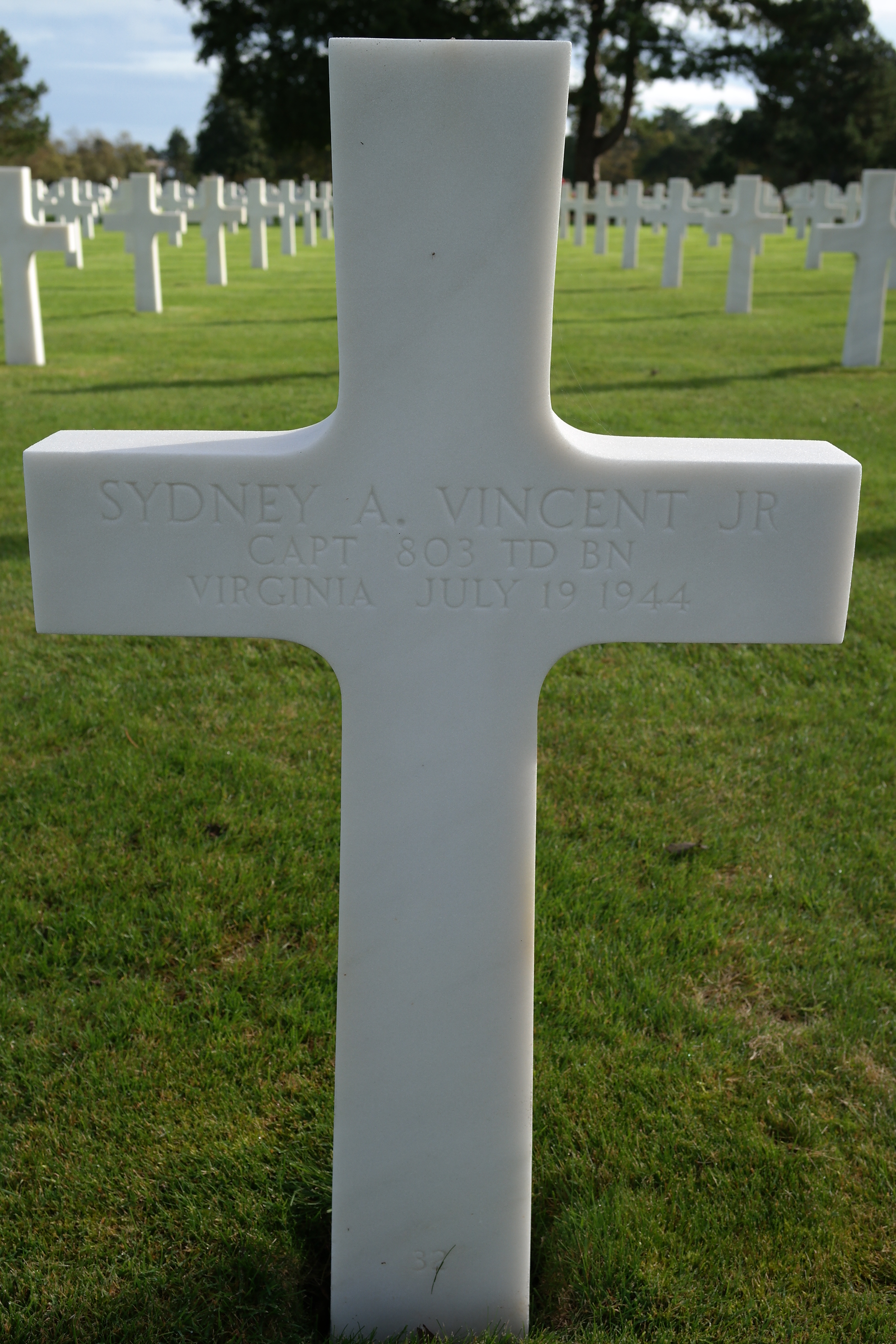 vincent sydney a tombe