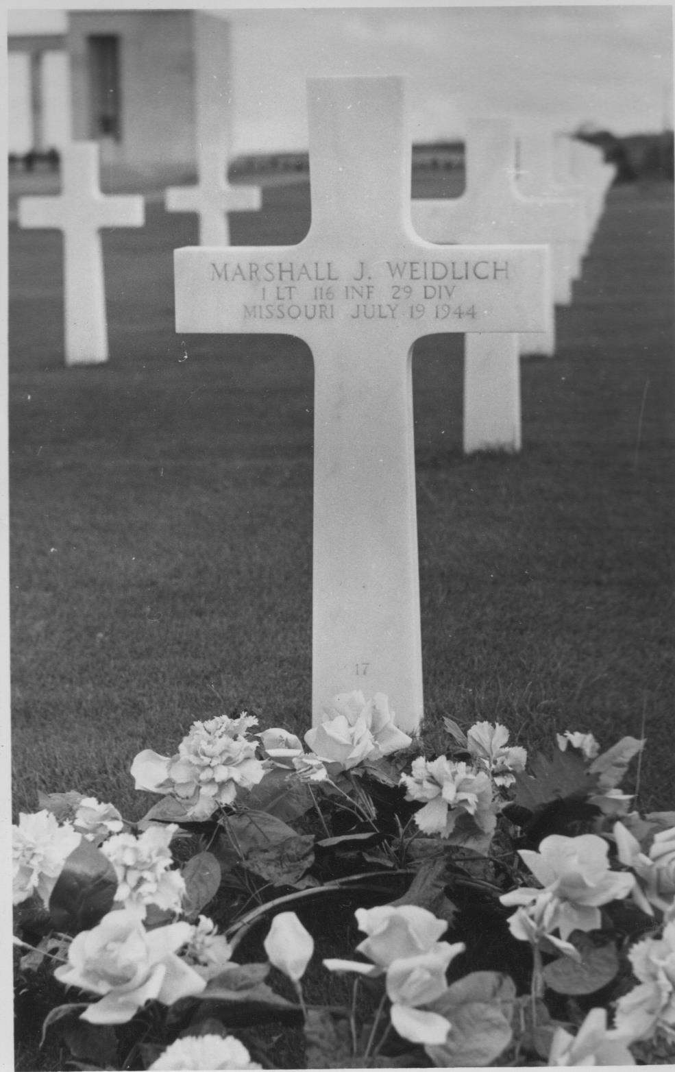 WEIDLICH Marshall J tombe