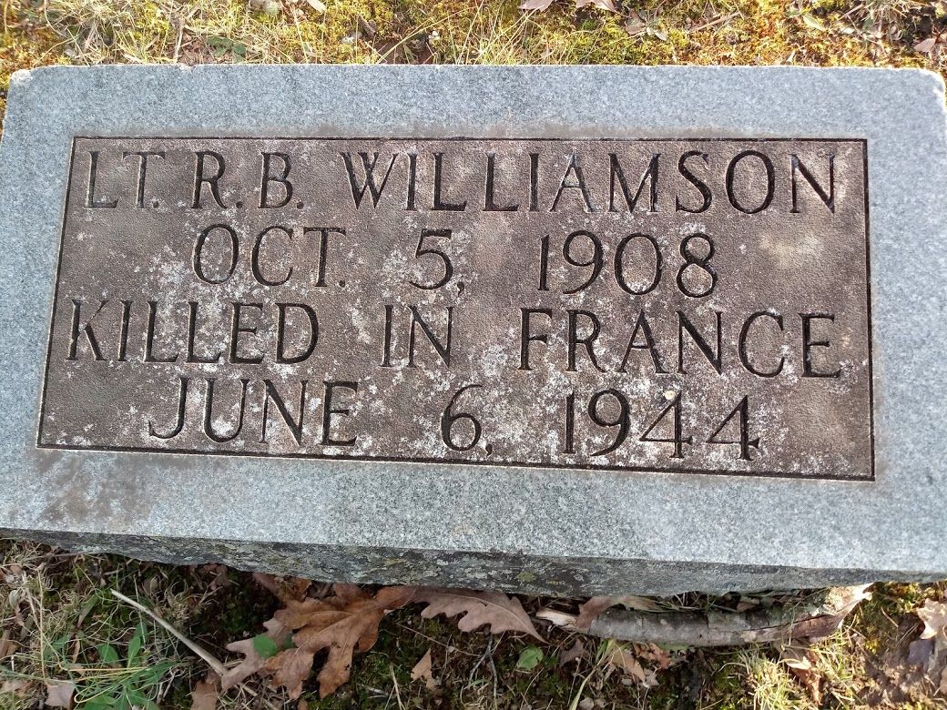 WILLIAMSON Robert B tombe 1
