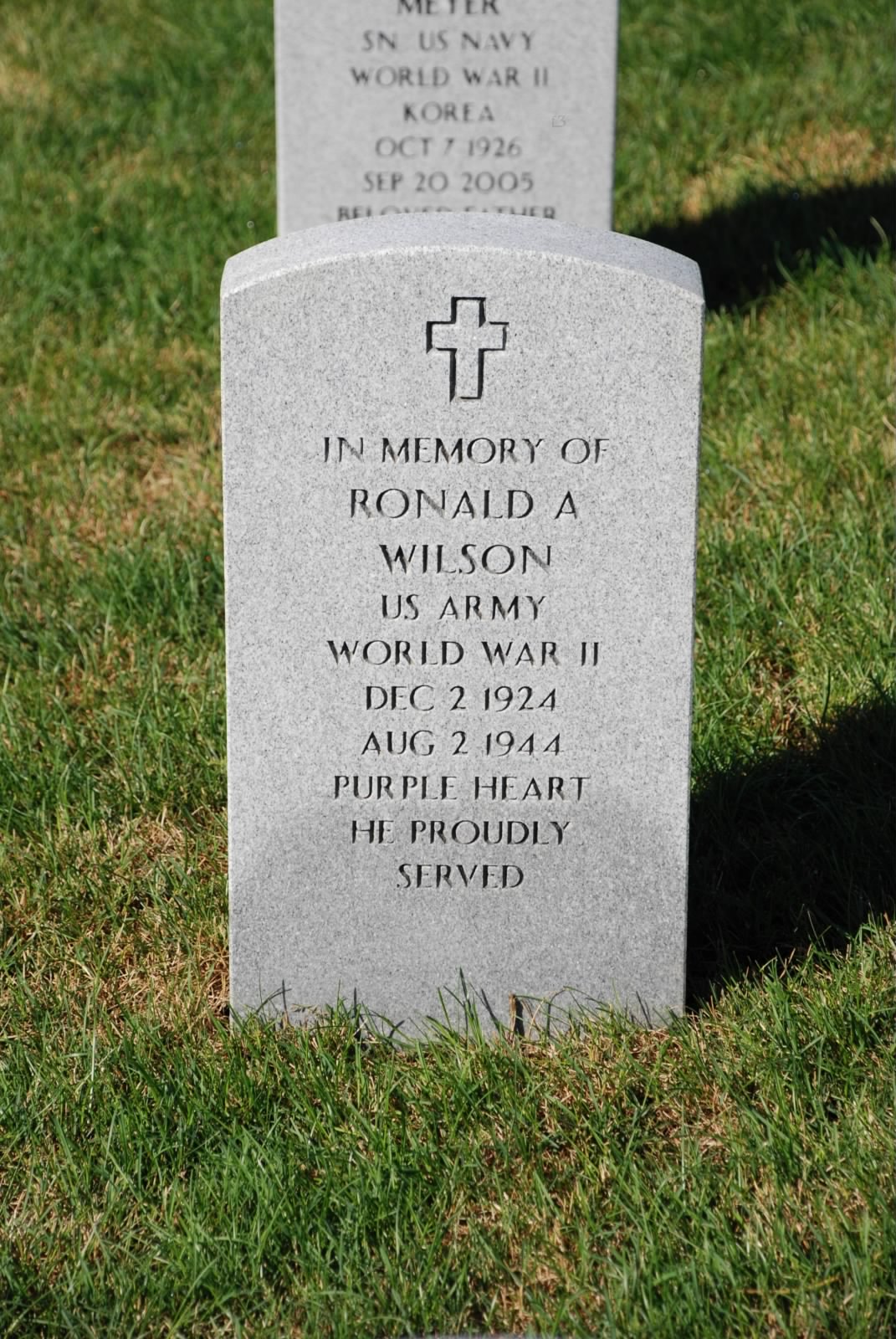 wilson ronald a 1