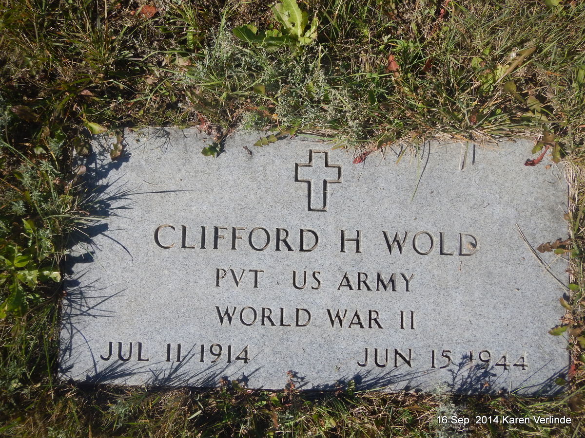 WOLD Clifford H tombe1
