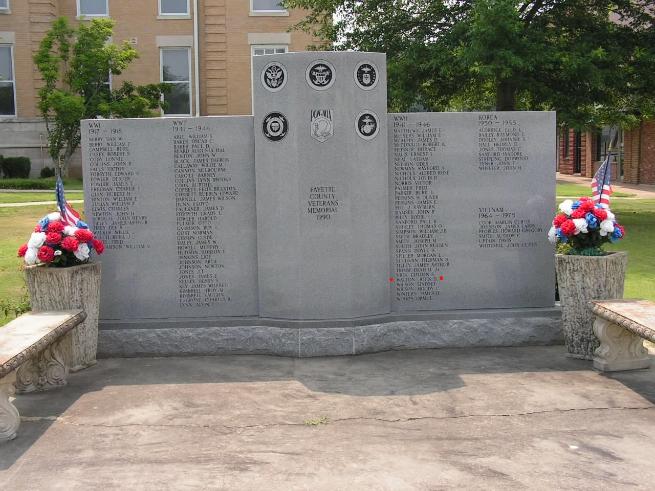 WALTON_John_D_-_stele