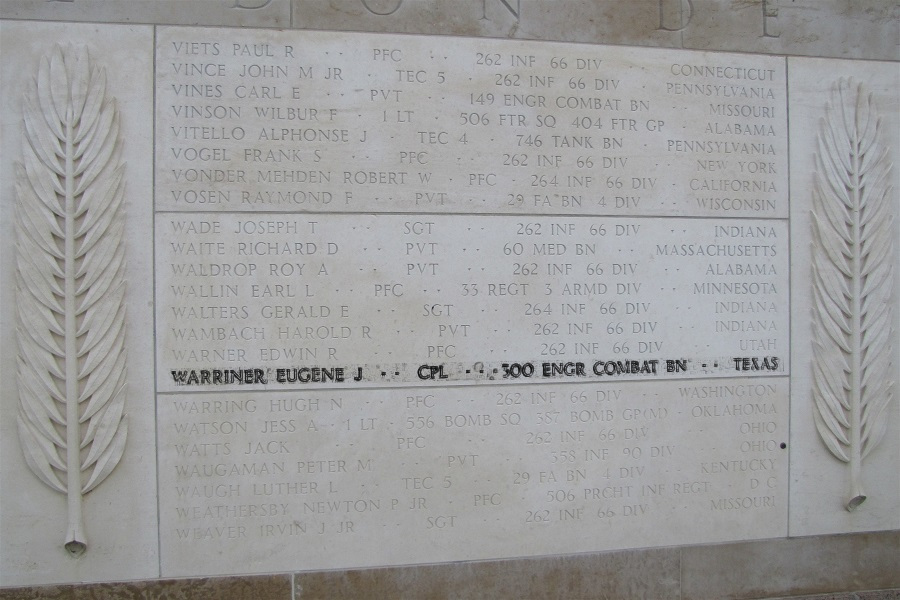 warriner eugene j