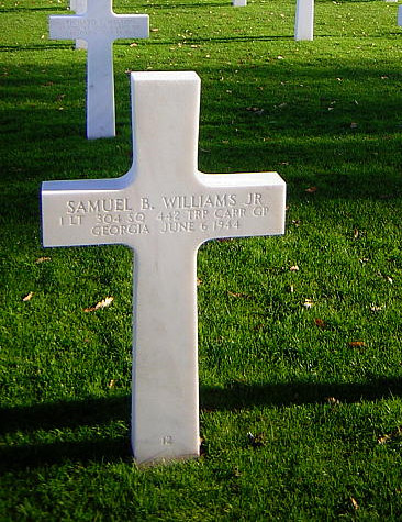 williams samuel b tombe