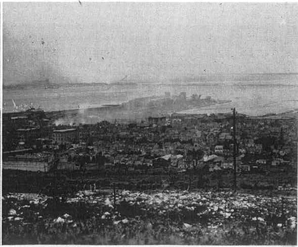 attaque cherbourg vue du roule