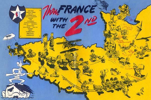 2nd Division Infantry map
