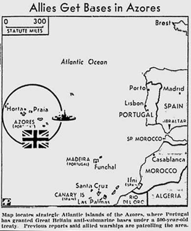 azore map