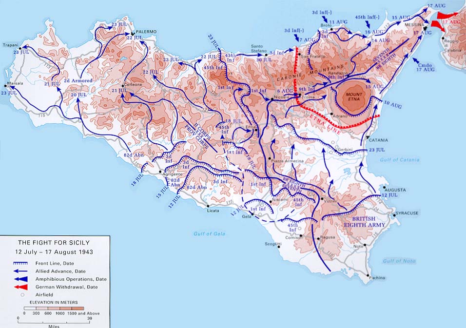 bataille sicile