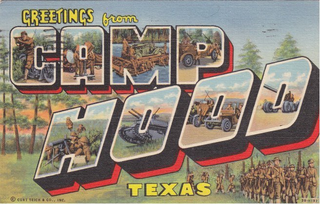 Carte postal Camp Hood