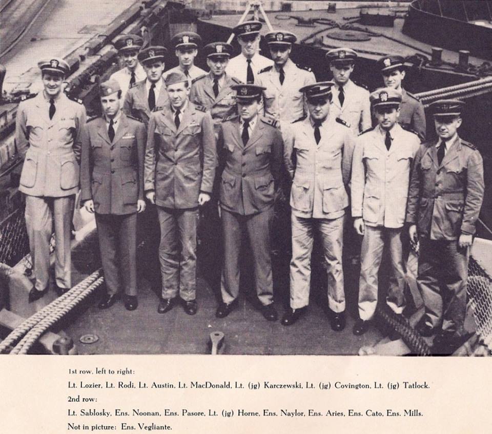uss fogg crew officer