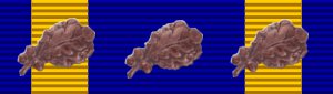 Air Medal with 4 Oak Leaf Clusters;  