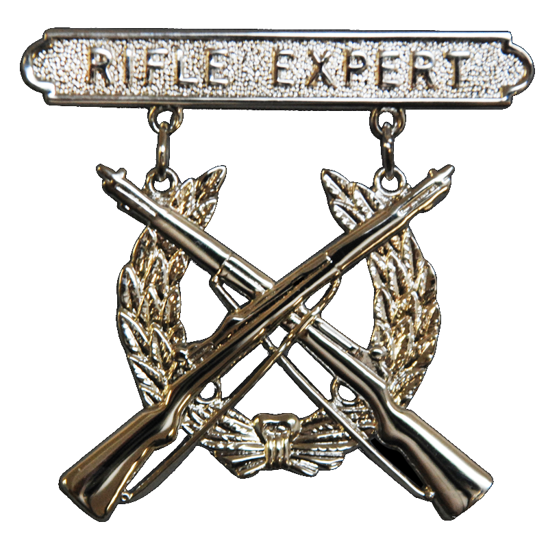 badge expert rifle