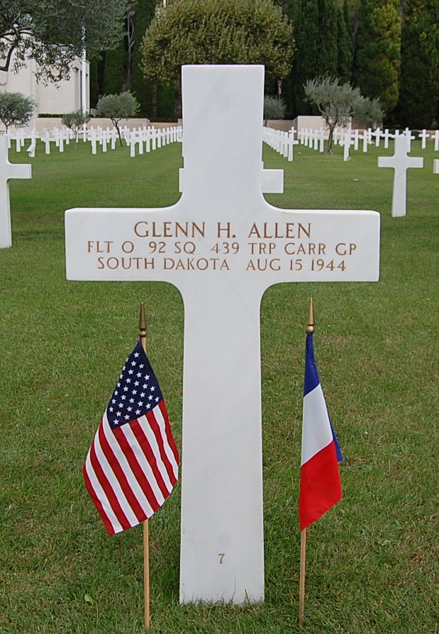 ALLEN Glenn H - 92 TSS 439 TCG