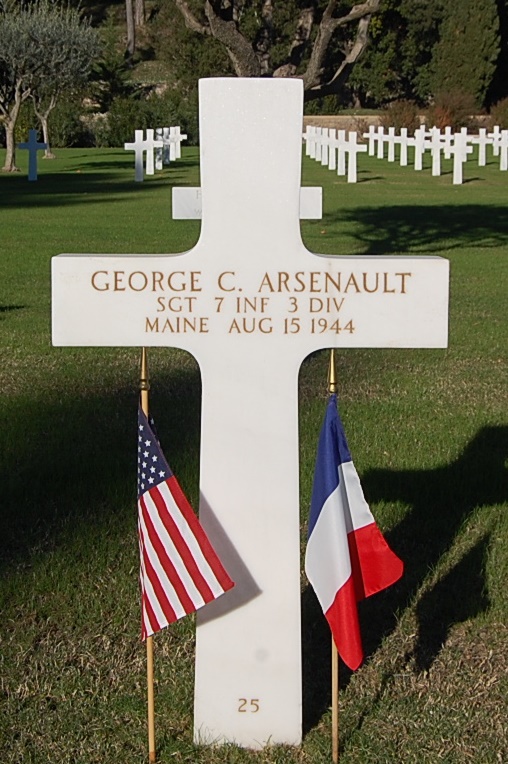 ARSENAULT_George_C_tombe