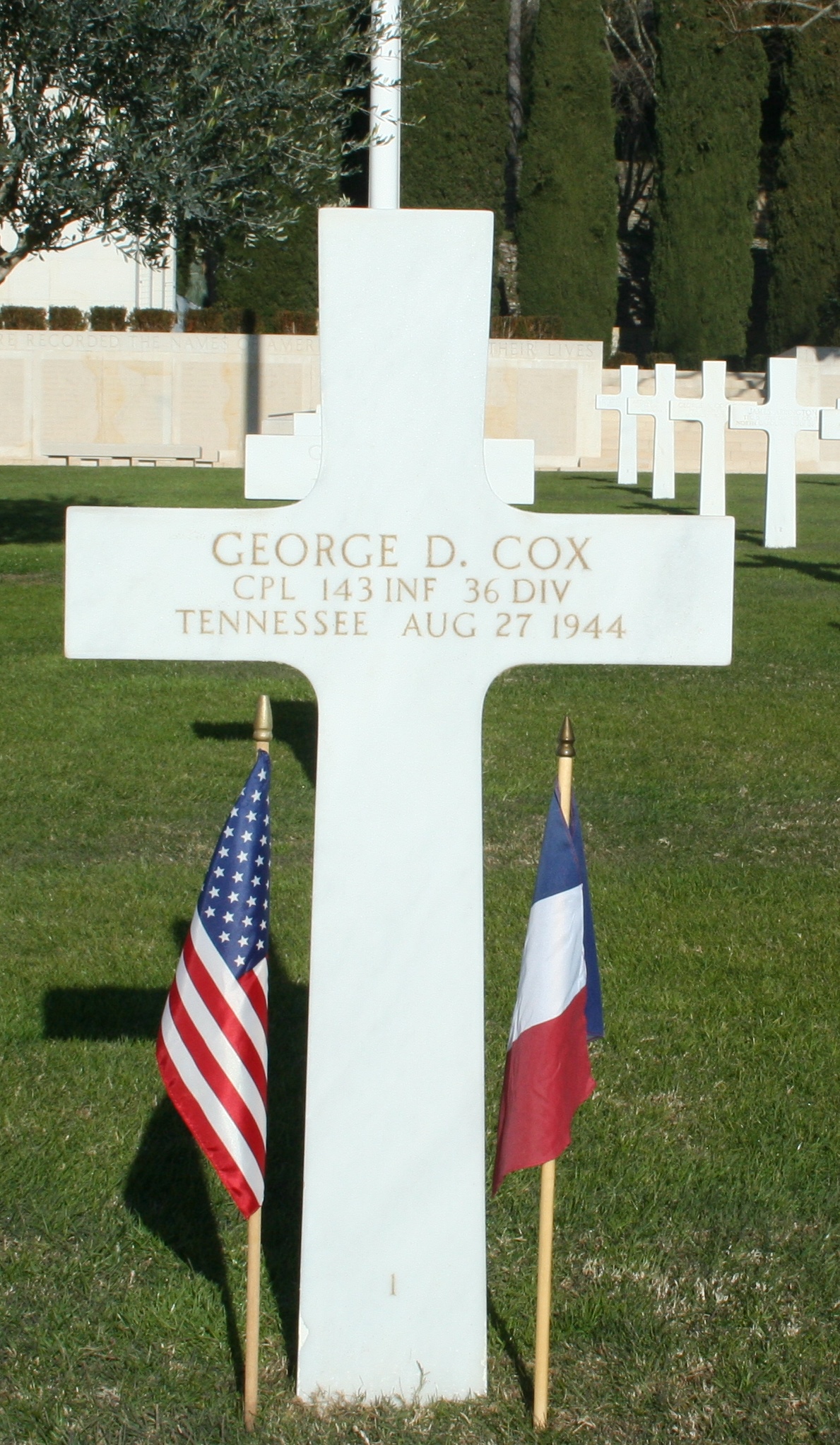 COX George D