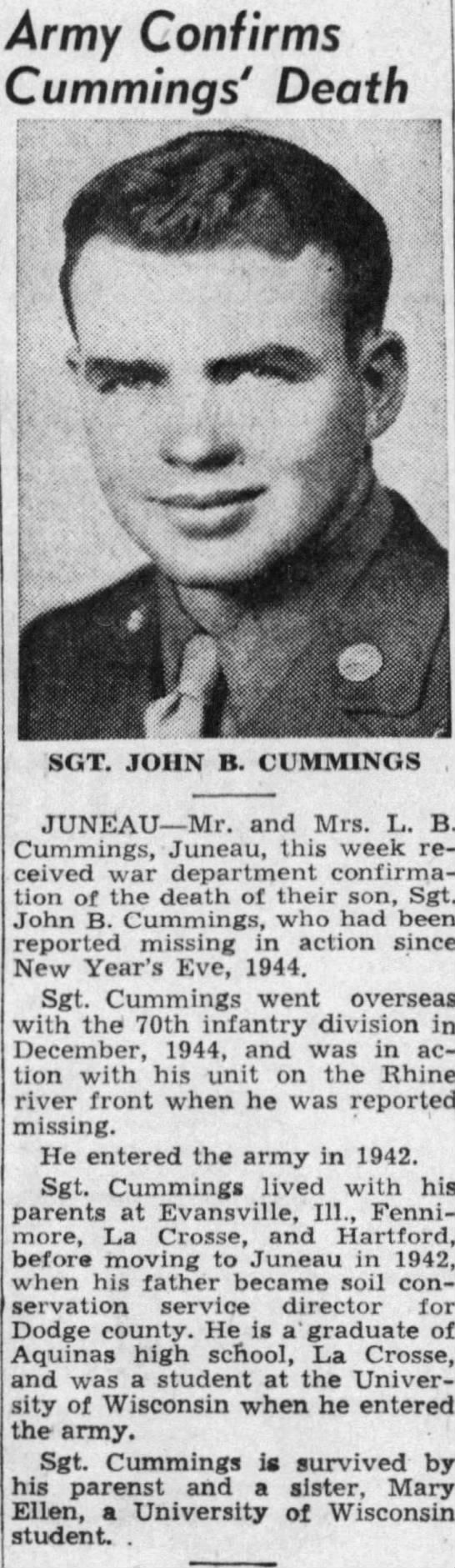 Cummings  John Bradford
