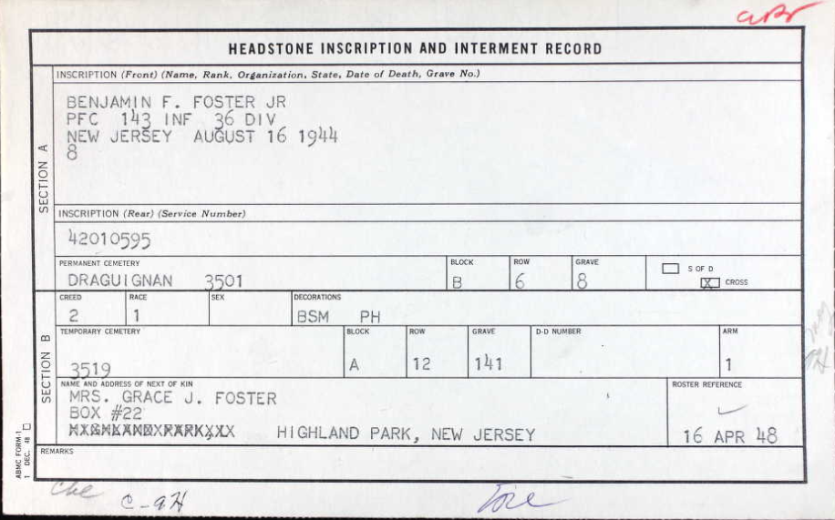 FOSTER_Benjamin_F