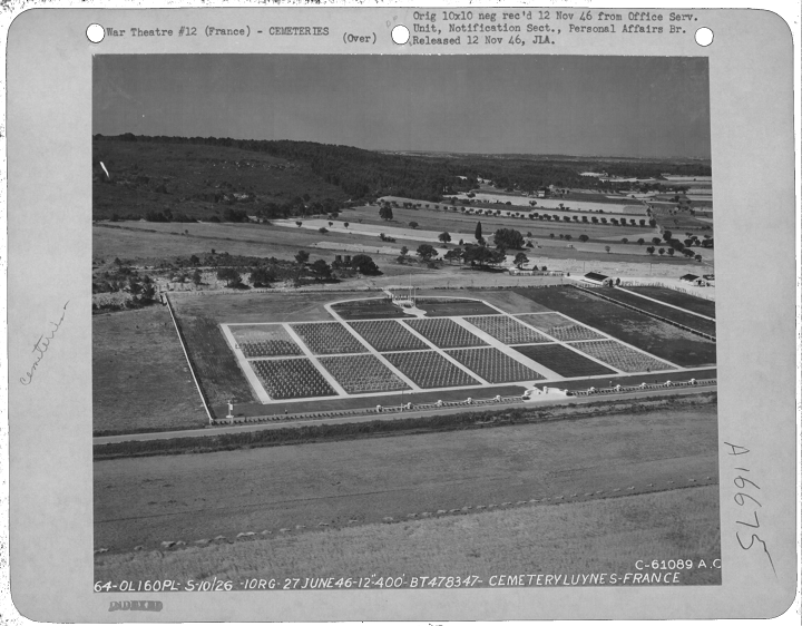 draguignan cemetery temporary