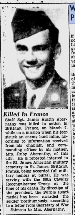 abernathy james a presse