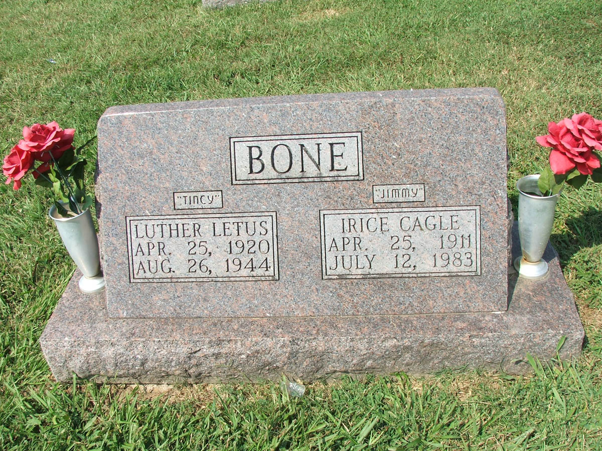 BONE L uther L - 9 IR 2 ID
