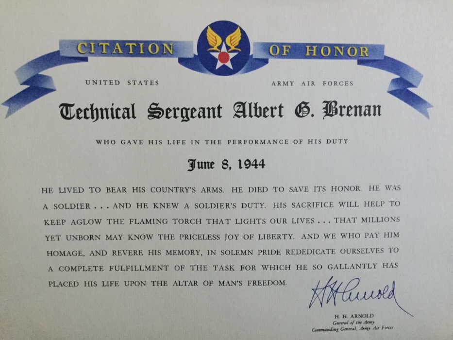 BRENAN albert g  