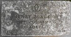 Plaque d'Henry Jr BLACK
