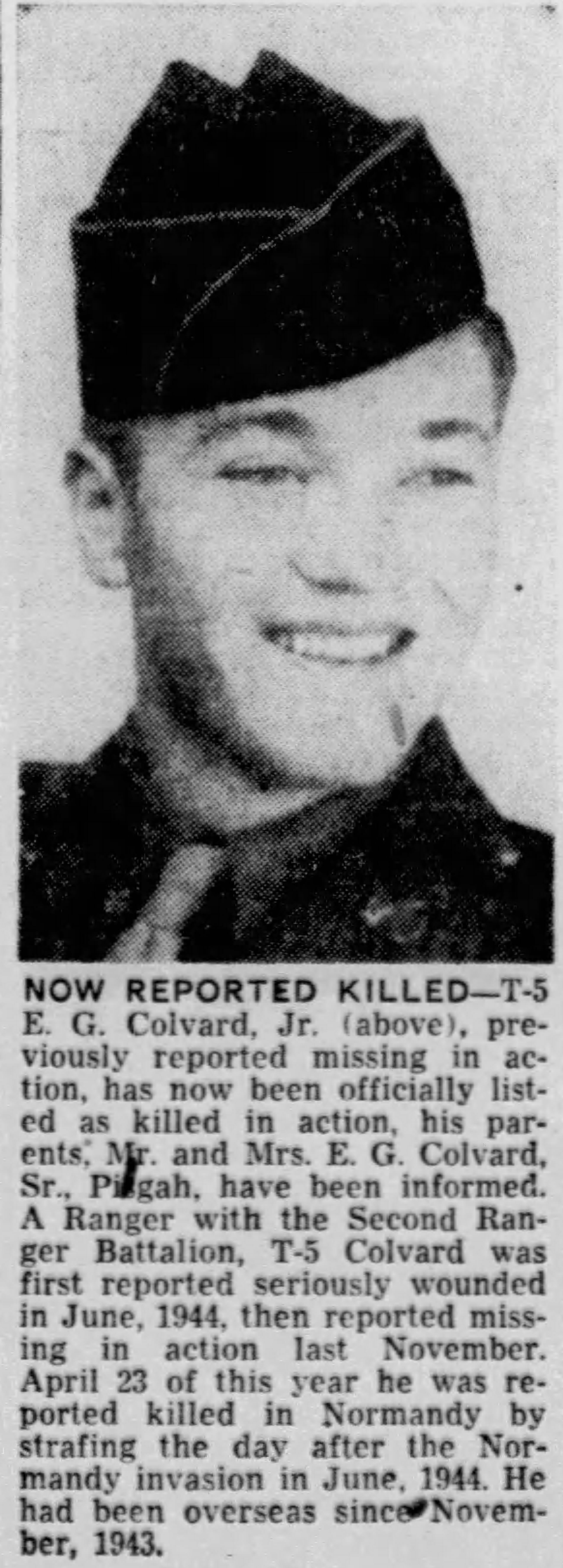 COLVARD Early G 