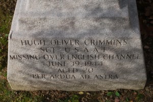 CRIMMINS Hugh Oliver stele