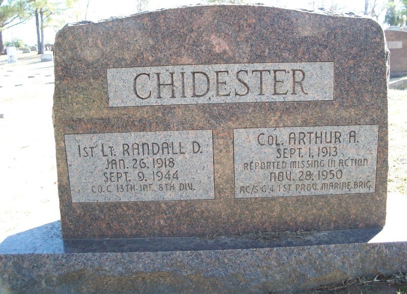 chidester arthur a stele1