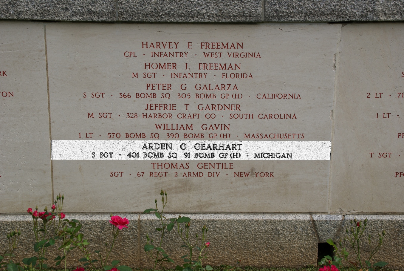 gearhart arden tombe