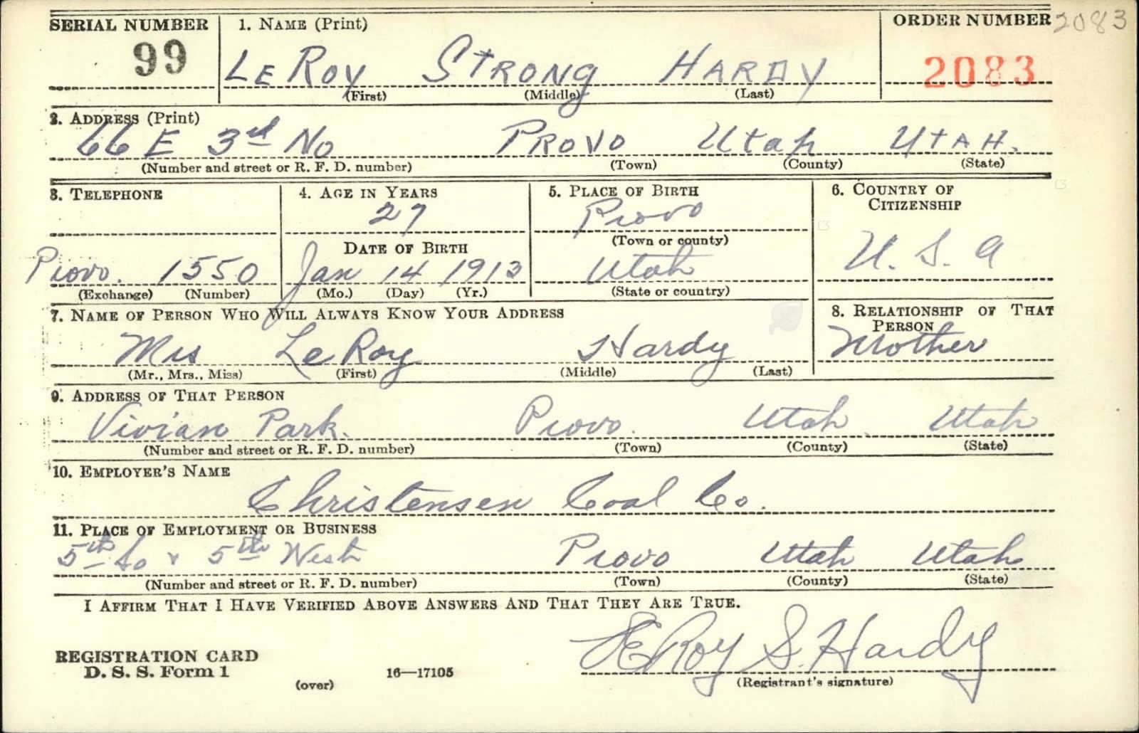 HARDY_Leroy_S